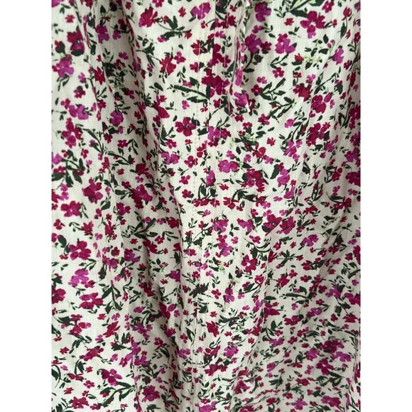 Time And Tru Floral Sleeveless Tank Top Size XL - Picture 3 of 6